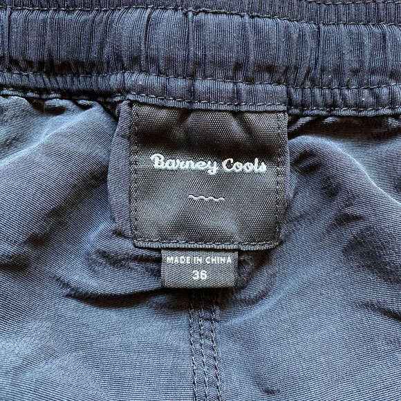 barney cools swim shorts 36 large navy blue red color block hybrid beach hiking - Picture 4 of 5